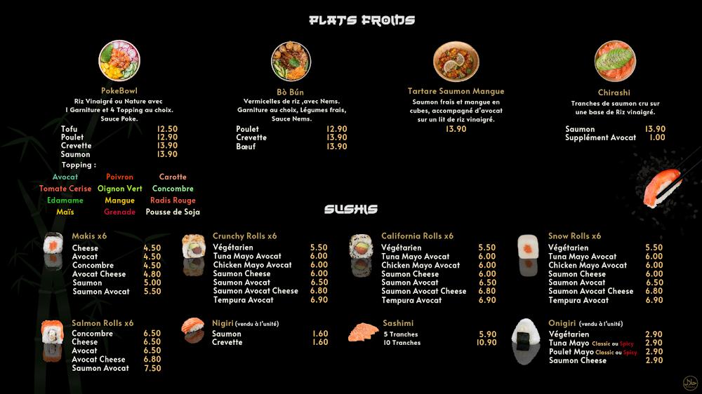 Okini Tournefeuille (Ex Kitchen Bowl) - Menu Image 1