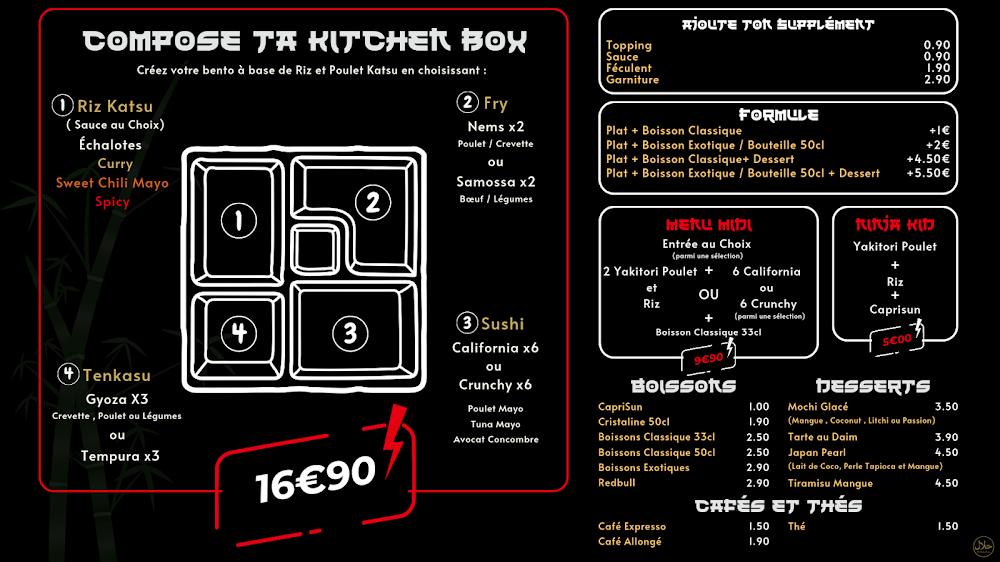 Okini Tournefeuille (Ex Kitchen Bowl) - Menu Image 2